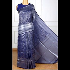 Soft blended silk saree- NEW